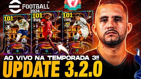 TESTANDO O NOVO UPDATE 3 2 0 AO VIVO JOGATINA NA LIGA EFOOTBALL E