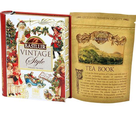 Basilur Vintage Style Miniature w puszce - 5 x 2 g – Basilur Tea Poland