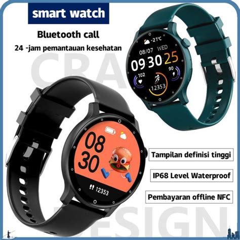 LW20 Smart Watch Bluetooth Call Jam IP68 Waterproof Jam Pintar