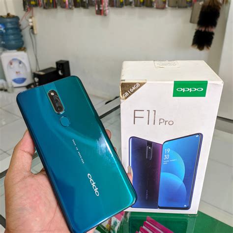 Jual Oppo F Pro Hijau Aurora Ram Fullset Nominus Sekend Kab