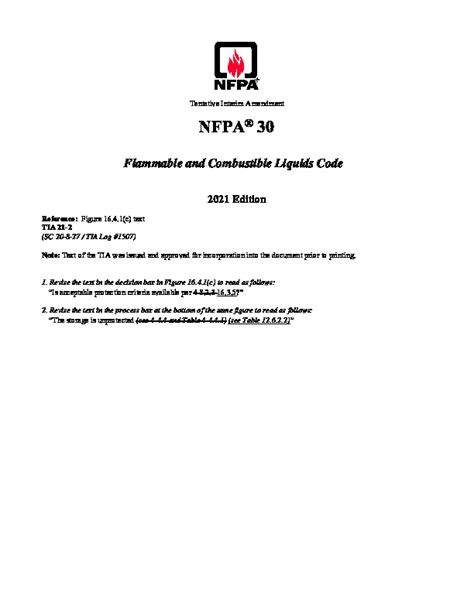 Nfpa Flammable And Combustible Liquids Code Pdfcoffee