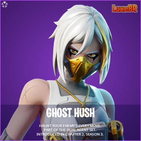 Ghost Hush Fortnite Wallpapers Wallpaper Cave