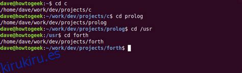 C Mo Usar El Comando Cd En Linux Kirukiru Es