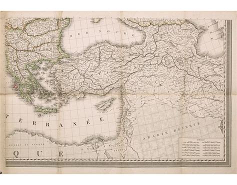 Lapie P Untitled Map Of Turkey Greece And The Near East Loeb