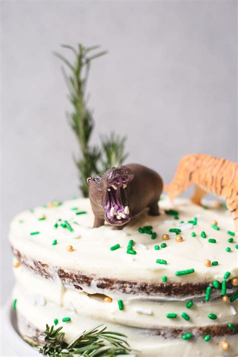 Jungletaart Voor Vic S Verjaardag Naked Carrotcake Ohmyfoodness