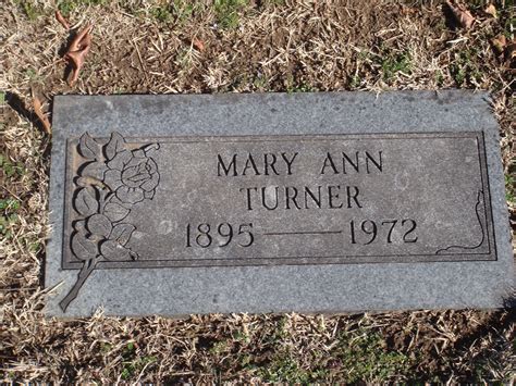 Mary A Turner (1895-1972) - Find a Grave Memorial