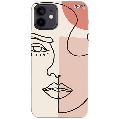 Capa Silicone NetCase Chapada Rosto De Mulher Estilizado Street Case