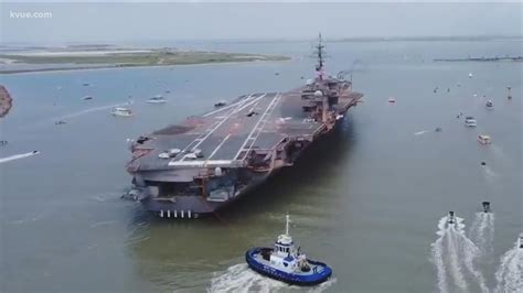 Texas salvage company buys legendary US Navy aircraft carrier for one ...