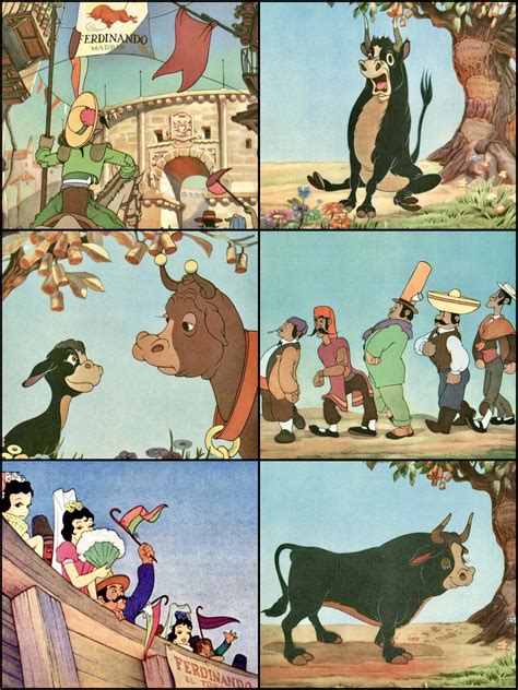 “ferdinand The Bull” Rko Walt Disney 1938 Disney And Dreamworks Ferdinand The Bulls