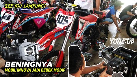 Akhirnya Bisa Lihat Daleman Mesin Bebek Modif Sang Juara Powertrack