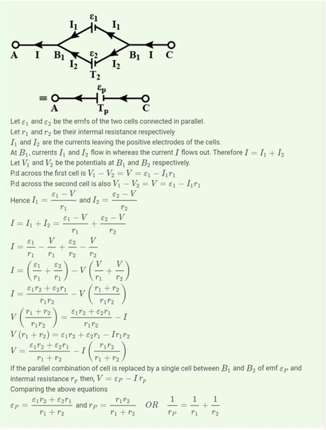 22 Two Cells Of Emf 2 E And E And Internal Resistances 2 R And R Respectively Are Connected In