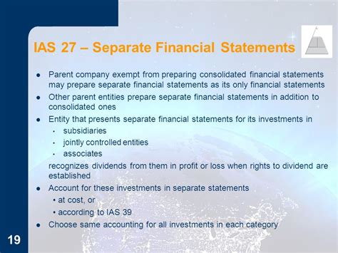 Consolidated And Separate Financial Statements Ias Ppt Download