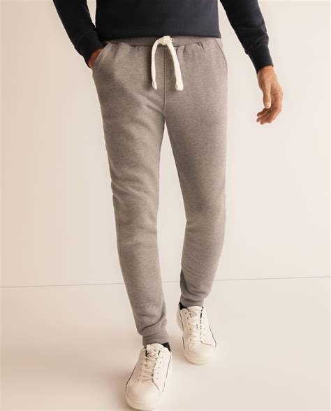 Pantalón de chándal de algodón orgánico de hombre regular gris North