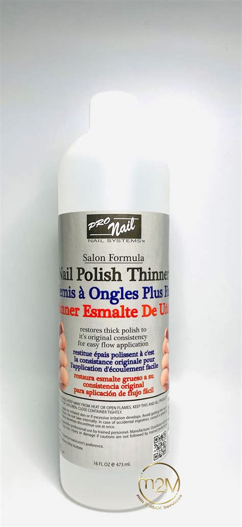 Pro nail polish thinner – M2M Nail Supply