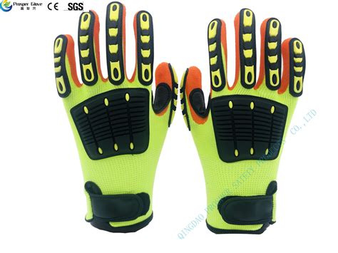 Hppe Anti Cut PPE Protection Gloves Impact Resistance TPR Work Gloves