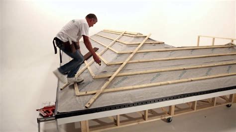 Fixing Installing Lightweight Roofing Eaves Battens Youtube