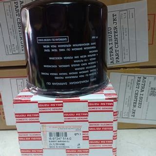 Jual Filter Oli Isuzu Elf NKR 71 NMR 71 NQR 71 Giga FRR Dan FTR