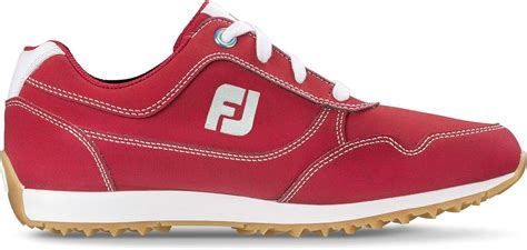 Footjoy Women S Sport Retro Previous Season Style Golf Shoes Red 6 Amazon Ca Shoes And Handbags