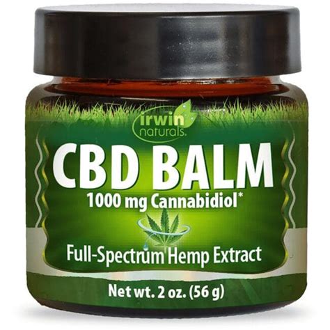 Irwin Naturals Cbd Balm 1 000 Mg 2 Oz Balm Swanson®