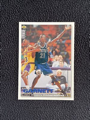 Kevin Garnett Rookie Upper Deck Collector S Choice Rc