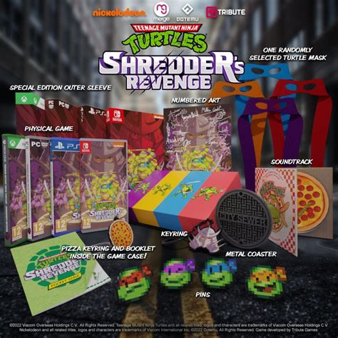 Tmnt Shredder S Revenge Physical Editions Revealed