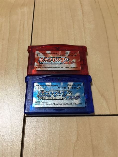 【傷や汚れあり】gba ゲームボーイアドバンス ポケットモンスター ルビー サファイア セットの落札情報詳細 ヤフオク落札価格検索 オークフリー