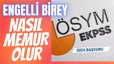 Engelli Bir Birey Nas L Memur Olur Ekpss Veya Kura Ile Memur