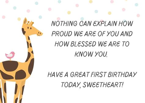 Sweet First Birthday Quotes For Baby Girl Motivation For Mom