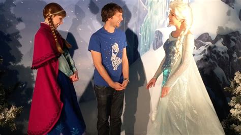 Meeting Anna Elsa Belle Beast Stormtroopers At Disney World Youtube