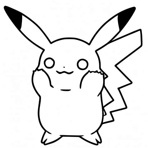 Pikachu Coloring Pages Coloringlib