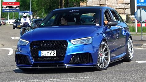 Modified Audi Rs Compilation Launch Control Loud Pops Bangs And