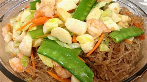 Pancit Sotanghon Sotanghon Guisado Pansit Guisado Stir Fried Rice