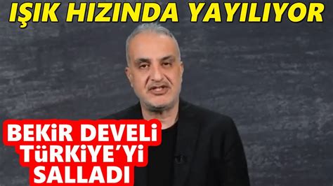 Bekir Develi nin Türkiye yi sallayan videosu ışık hızında yayılıyor