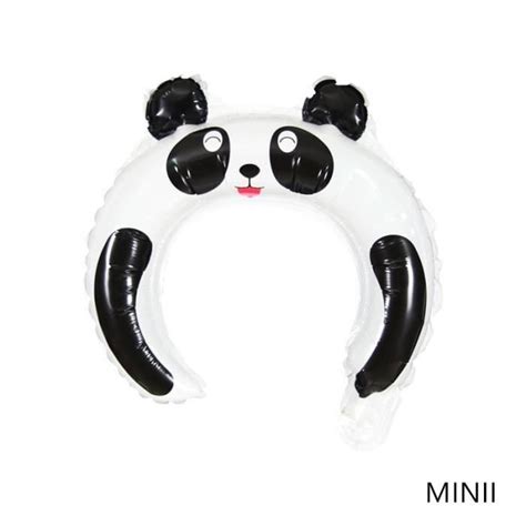 Panda Ballon En Aluminium De Dessin Anim Belle Coiffure