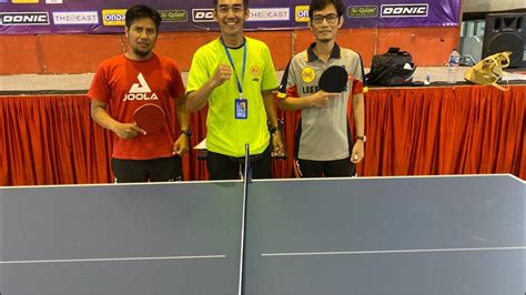 Divisi A Riyanto Cileungsi Dedi Baseuh Turnament Tenis Meja