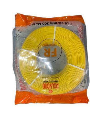 Polycab 300 Frlsh 2 50mm Wire Size 2 5 Sqmm At Rs 22 02 Meter In New