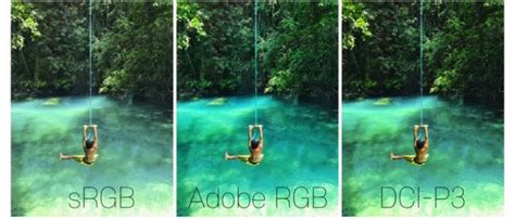 Adobe Rgb Vs Dci P3 Vs Srgb Guide For Color Space Selection Arzopa