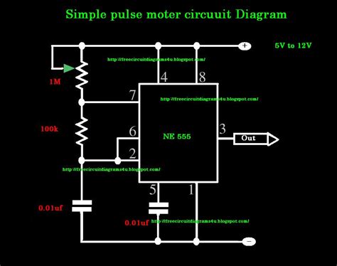 Pulse Generator Circuit Schematic