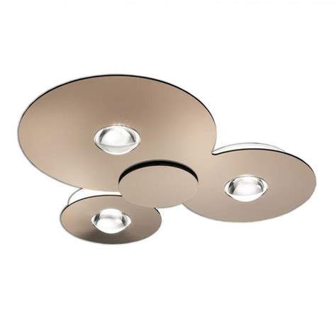 Lodes Bugia Triple 2700K Ceiling Light Copper AndLight