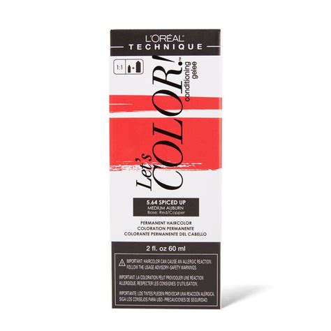 Loreal Lets Color Conditioning Gelee Permanent Haircolor 564 Spiced