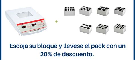 Oferta Calentador De Bloque Seco De Ohaus Sgl Suministros Generales