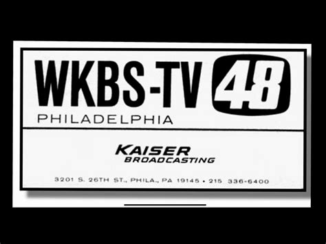 Wkbs Tv 48 Wkbs Tv 48 Philadelphia Philadelphia Nostalgia Flickr