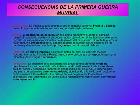 La Gran Primera Guerra Mundial Ppt