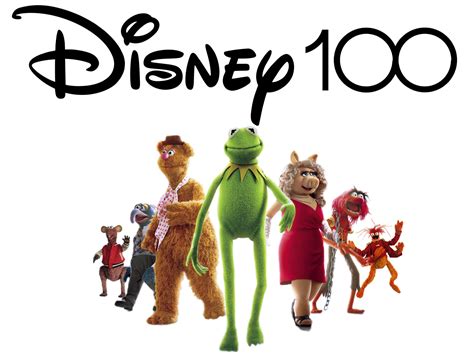 Disney 100 Logo with the Muppets by PatrickSiegler1999 on DeviantArt