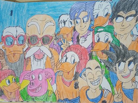 Ducktales Quack Pack And Dragon Ball Z Universe By Djordjecvarkov On