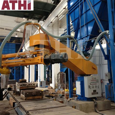 Single Arm Double Arms Continuous Type Resin Sand Mixer With Resin Sand