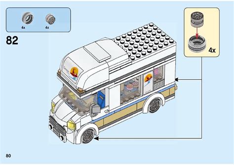 60283 Holiday Camper Van Lego Instructions And Catalogs Library