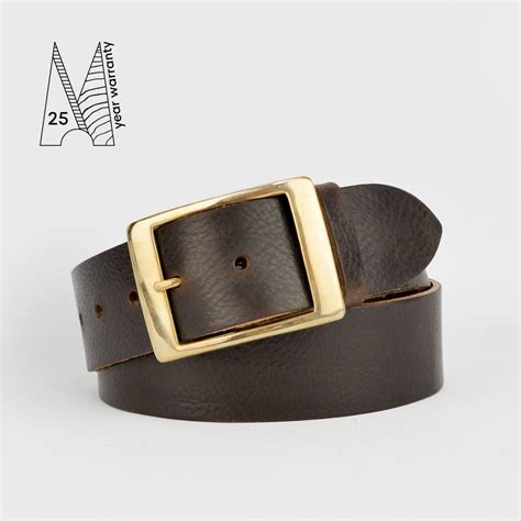 1 3 4 Classic Brown Leather Belt Brown Leather Belt Brown Leather