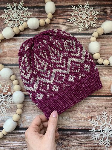 Ravelry Diamond Pines Beanie Pattern By Sweet Pea And Sparrow