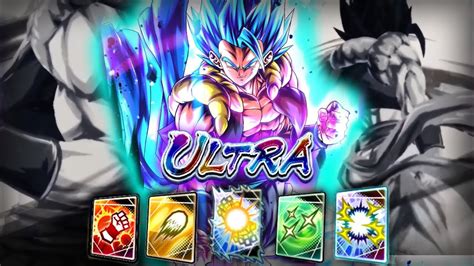 Ultra Gogeta Blue Moveset Dragon Ball Legends Concept Youtube